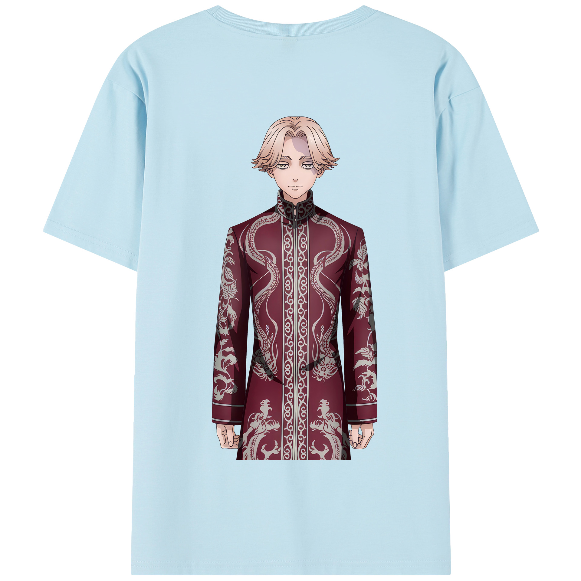 （画像用） 東京リベンジャーズ Tokyo Revengers 綿100％半袖Tシャツ（背面プリント）